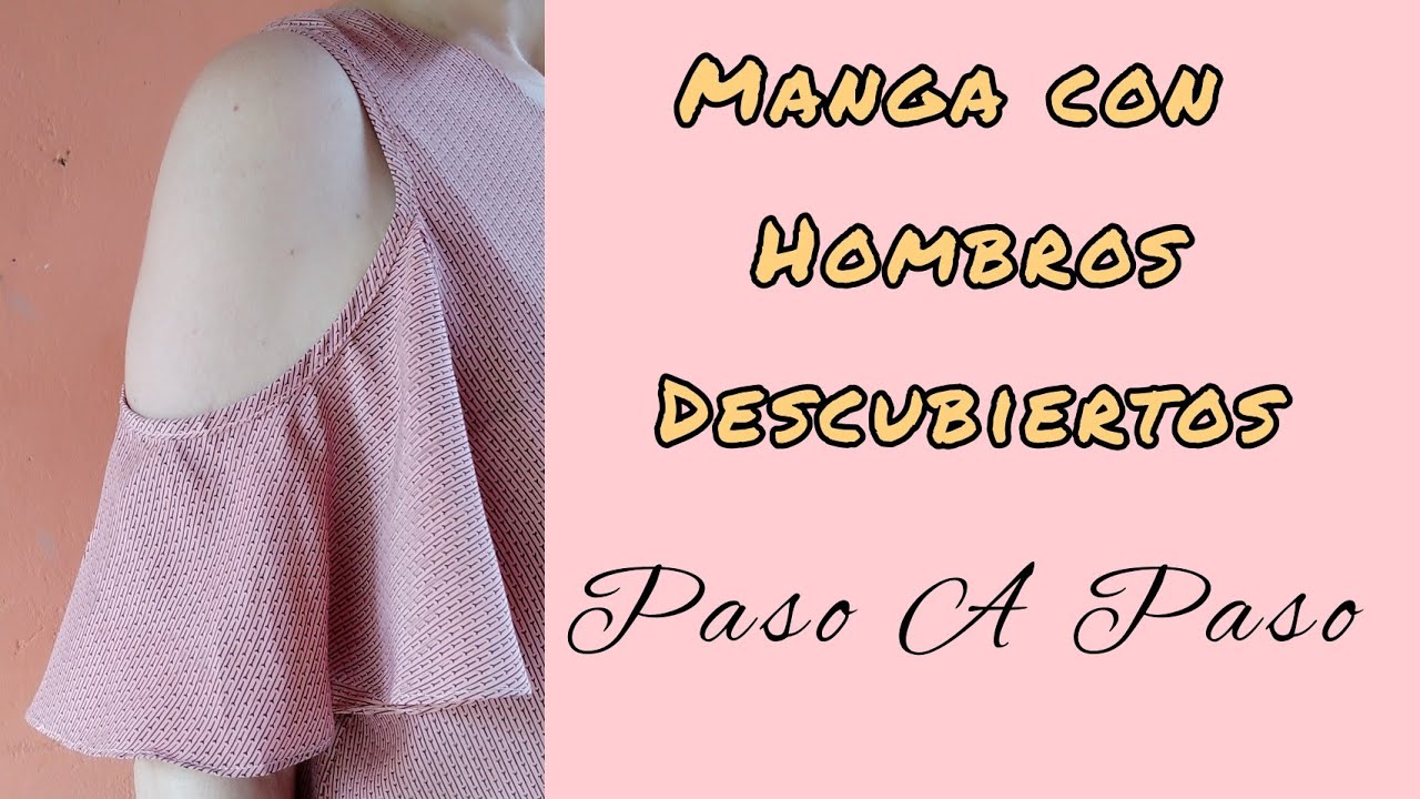Cómo Hacer una Manga con Hombros Descubiertos