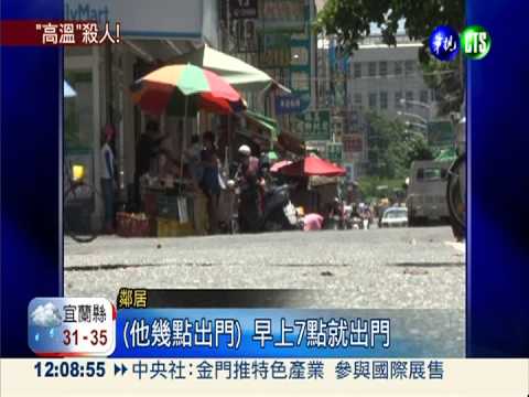 熱死人! 82歲翁疑中暑熱衰竭亡