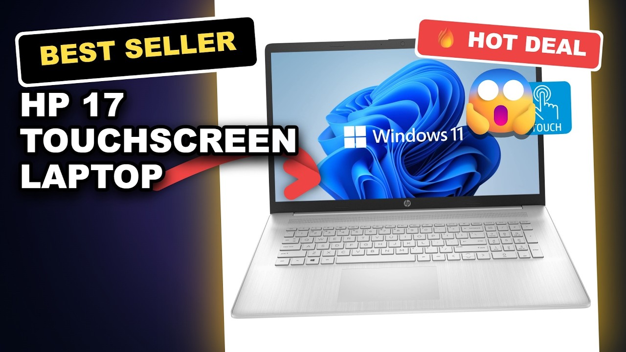 HP 17 Touchscreen Laptop Review: Is This AMD Ryzen 7430U Laptop Worth It? review video