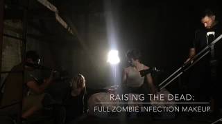 Zombie makeup tutorial: Zombie With A Shotgun's Key Makeup Artist makes up the lead actor & herself video