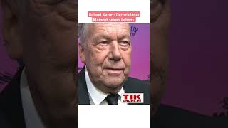 Roland Kaiser über den schönsten Moment seines Lebens. #rolandkaiser #schlager #zitate #weisheit
