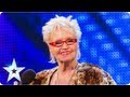 Kelly Fox Shocks And Rocks Week 5 Auditions Britain S Got Talent 2013