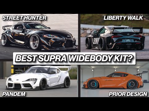THE BEST WIDEBODY KITS FOR THE A90 SUPRA!