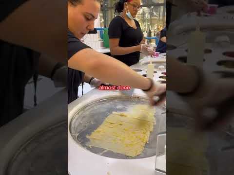 Pan N ice the Making #actual performance #World Famous IceCream Rolls #Westfield #Jaiden Aluan