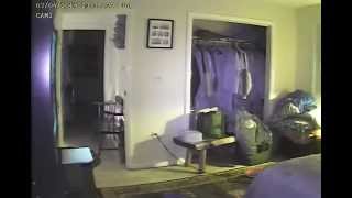 Blinking orb caught on video