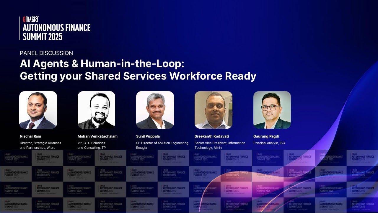 Videos 6 AI Agents & Human-in-the-Loop: Getting your Shared Services Workforce Ready