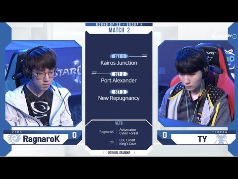 [2019 GSL S2] Ro.32 Group H Match2 RagnaroK vs TY