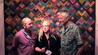 Festival of Quilts 2013 - Birmingham UK - Kaffe Fasset & Brandon Mably