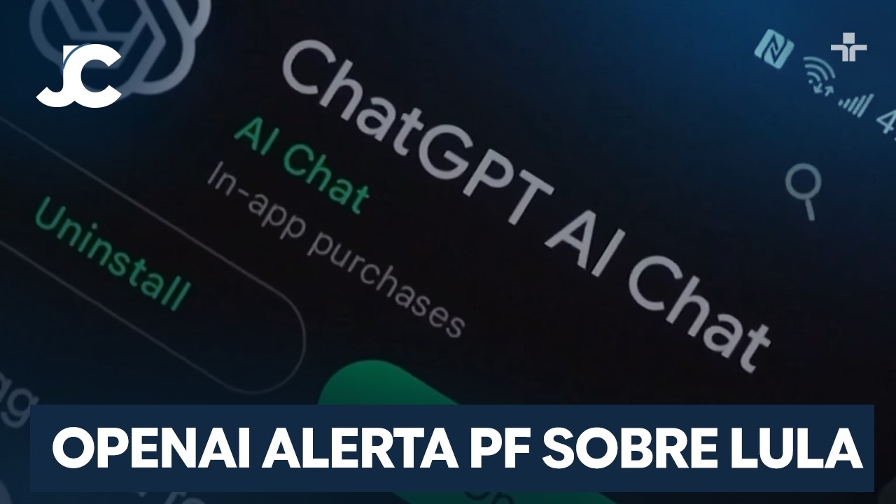  OpenAI alerta PF após identificar ameaças contra Lula no ChatGPT
