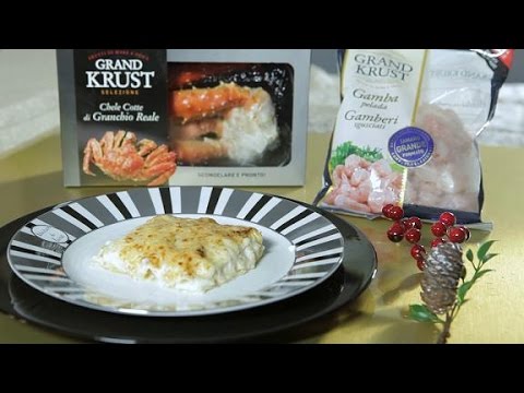 Ricette Grand Krust - Rotoli di pasta sfoglia ai frutti di mare