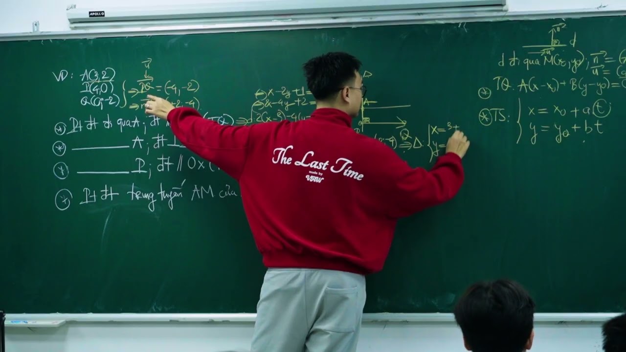 PHƯƠNG TRÌNH ĐƯỜNG THẲNG PHẦN 2 (DẠNG 5: TRUNG TUYẾN, ĐƯỜNG CAO, PHÂN GIÁC, TRUNG TRỰC  - DẠNG 6: ĐOẠN CHẮN)