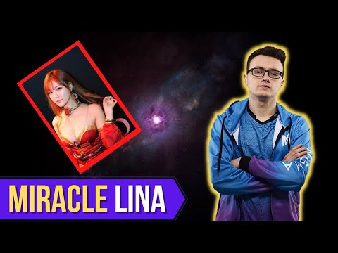 NIGMA.MIRACLE LINA WITH BLINK DAGGER + LAGUNA - DOTA2 7.29 GAMEPLAY