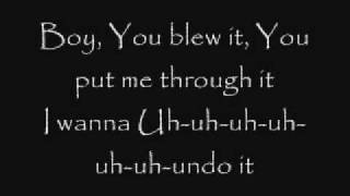 Undo It by: Carrie Underwood LYRICS