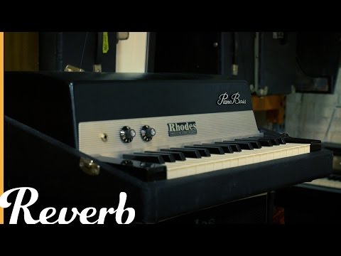 Fender Rhodes Piano Bass 32-Key Electric Piano 1972 - Silver Sparkle Top image 9