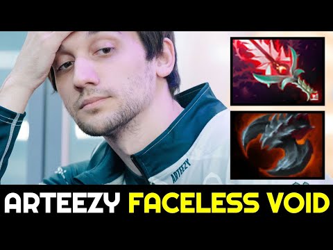 ARTEEZY Faceless Void GODLIKE with Bloodthorn Situational Build 7.32c Dota 2