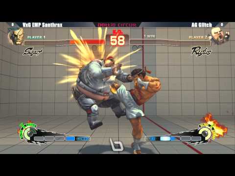 SSF4 AE2012 VXG EMP Sanford K. vs AG Glitch - Next Level Battle Circuit #2 Tournament