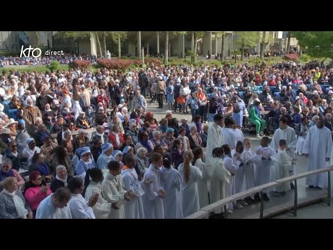 Messe de 10h à Lourdes du 27 avril 2023