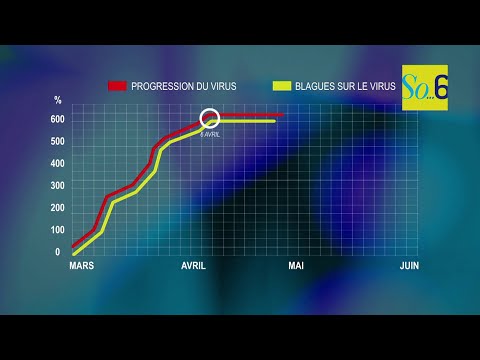 Les courbes du Covid - Groland - CANAL+