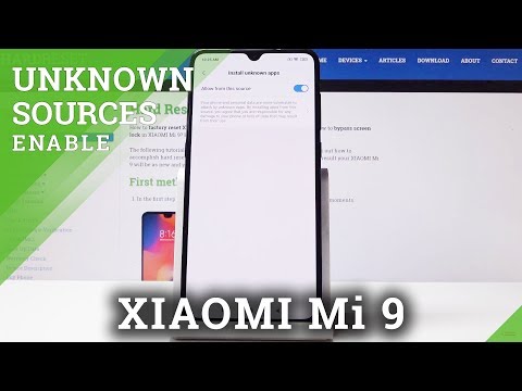 Unknown Sources in XIAOMI Mi 9 - Allow App Installation