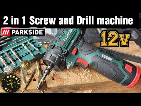 PARKSIDE Cordless  screwdriver Drill 12V PBSA 12 D4  Must-Have for DIY?