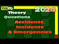 Think You Are Ready For Your Theory? 15 Extra Hard Questions on Accidents, Incidents & Emergencies
