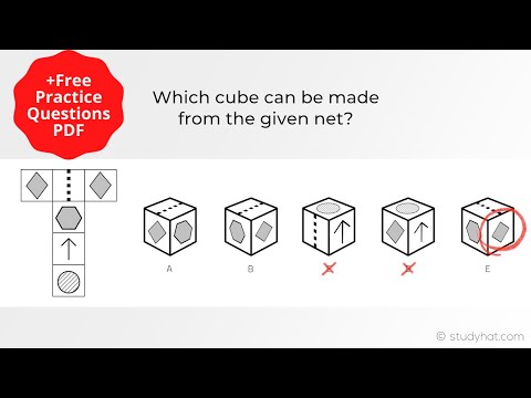 Eleven Plus Non Verbal Reasoning - Nets (Part 1)
