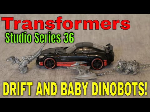 Transformers Studio Series 36 Autobot Drift & Baby Dinobots - GotBot True Review NUMBER 855
