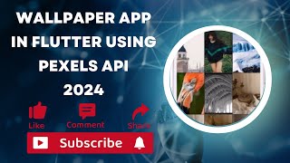 Wallpaper App in Flutter using Pexels API | Show Images in Grid View and Load More Images