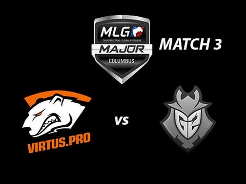 Virtus Pro vs G2 Kinguin CS:GO MLG Columbus [31/3/16] [Cobblestone] Map3 BO3