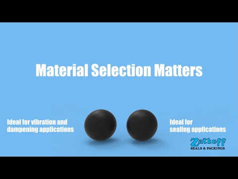 Material Selection Matters for O-Rings Sealing Performance