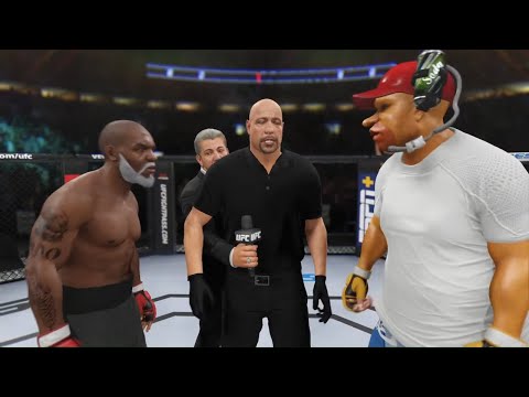 Old Mike Tyson vs. Homer Simpson - EA Sports UFC 4 - Boxing Stars 🥊