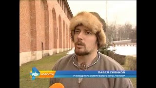 Крепостная стена башня маховая