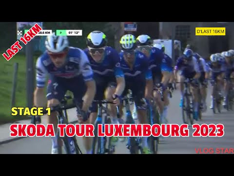 SKODA TOUR LUXEMBOURG 2023 STAGE 1 LAST 16KM