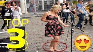 Watch Barefoot Street Performer SHOCKS Audience Busking Live Performers Sammie Jay