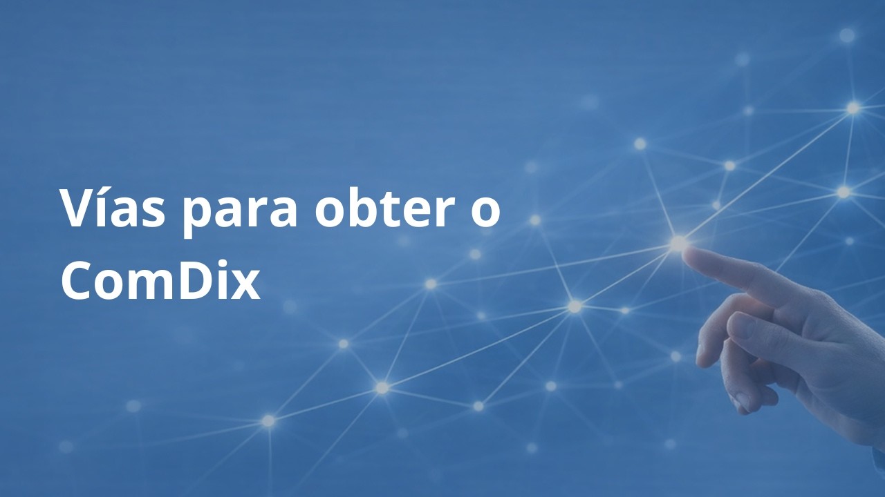 Vías para obter o ComDix