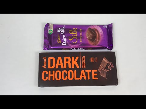 Dairy Milk Silk & Amul Dark Chocolate