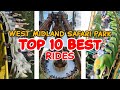 Top 10 Rides At West Midland Safari Park Bewdley England 2022