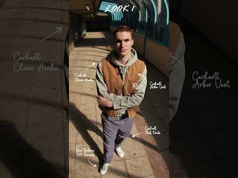 3 maneiras de estilizar Carhartt WIP