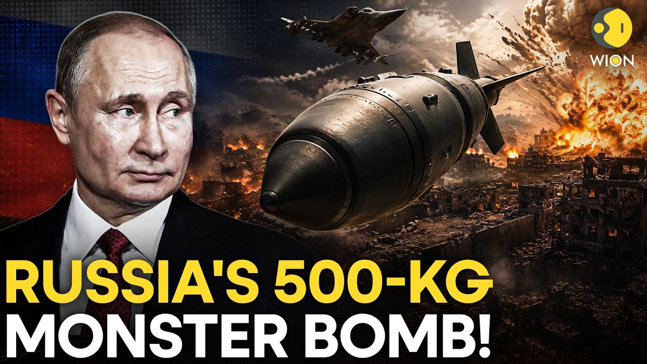 Russia-Ukraine War: Putin's 500 KG BOMB The Could Destroy Entire Ukraine | WION Originals