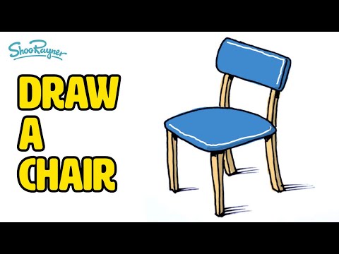 How to draw a chair