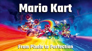 Mario Kart From Pixels To Perfection - Maro Kart Timeline