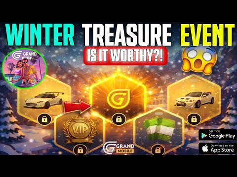 🚨 NEW WINTER TREASURE EVENT! Is It REALLY Worth Playing? | Grand Mobile RP Life Simulator