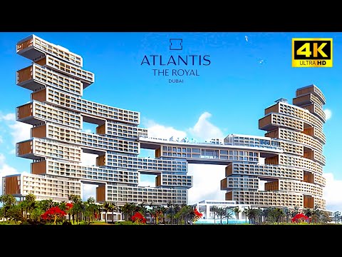 Atlantis The Royal Dubai, World's Most Luxury Experiential Resort Hotel（full tour in 4K)