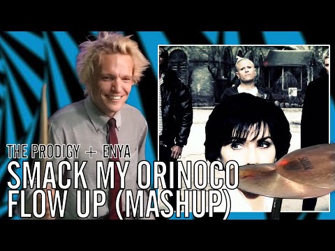 The Prodigy + Enya - Smack My Orinoco Flow Up (Mashup) | Office Drummer [First Time Hearing]
