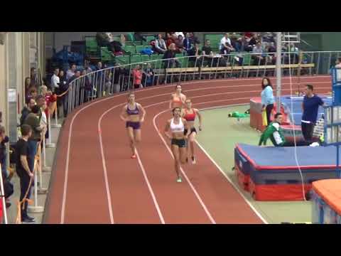 400m női Fedettpályás OB F1 2018.02.17 Budapest