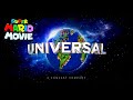 The Universal Pictures Logo The Super Mario Movie Variant 2023