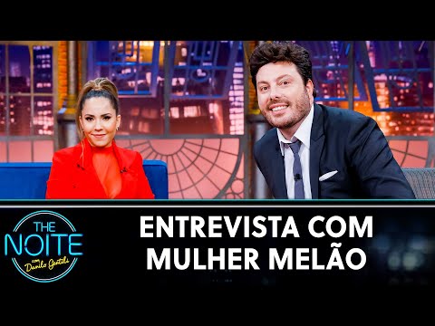 Entrevista com  Renata Frisson "Mulher Melão" | The Noite (09/06/21)