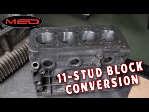 MED 11-stud head conversion, A-Series engine