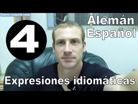4 expresiones idiomáticas en ALEMÁN y ESPAÑOL - Umgangssprache im Deutschen - Deutsch lernen