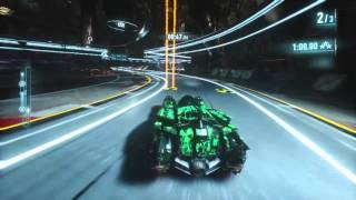 BATMAN™: ARKHAM KNIGHT waynetech race track with riddler batmobile skin